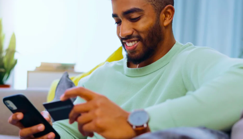 Person using tablet